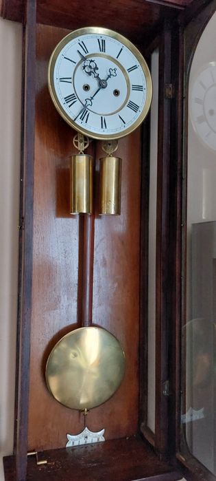 Stary zegar linkowy Becker Artdeco