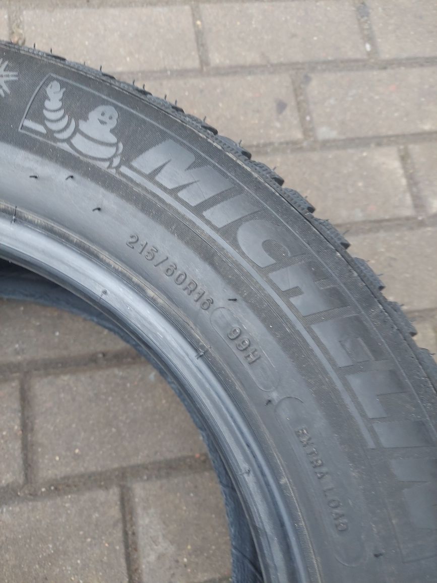 1x opona pojedyncza 215 60 R16 99H Michelin Alpin 5 ok.7.5mm
