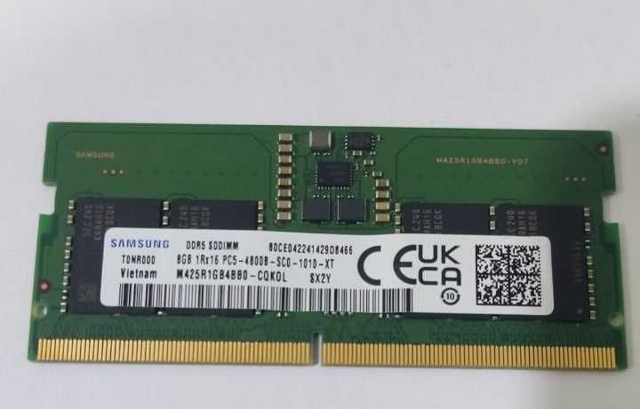 samsung ddr 5 sodimm 16gb 4800 (2 планки по 8gb)