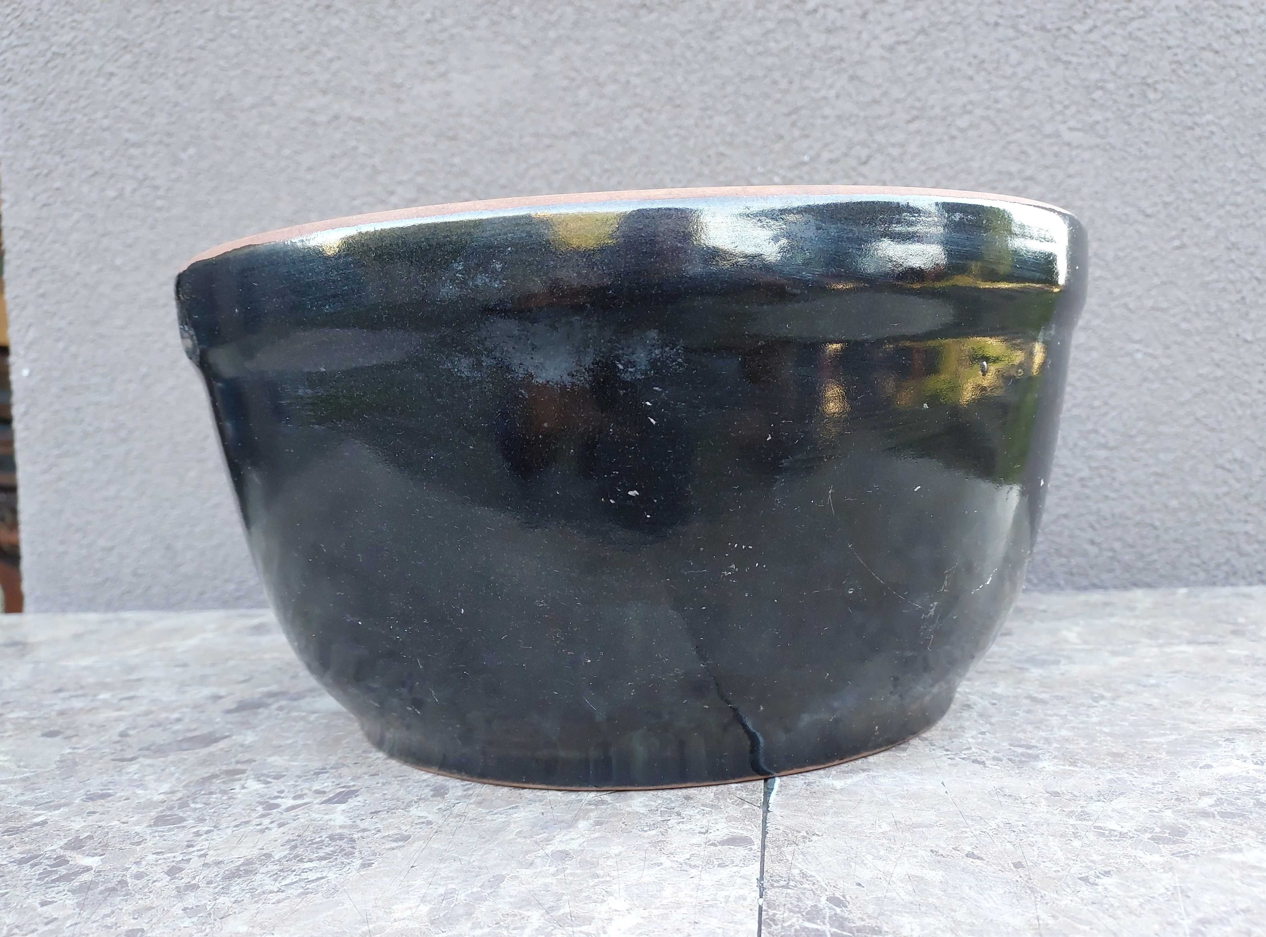 52 Makutra stara duża misa porcelit kamionka