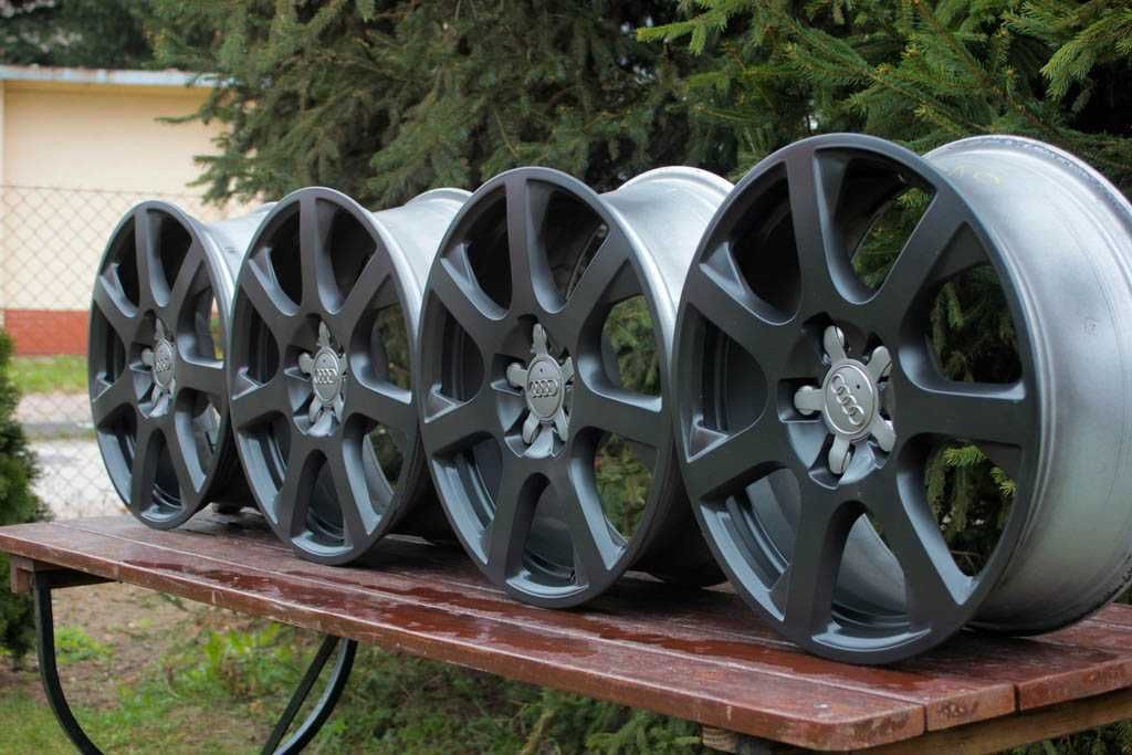 5x112 17 cali Audi A3 A4 A5 A6 Oryginał JAK NOWE GRAFIT