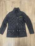 Damska czarna kurtka pikowana Barbour International
