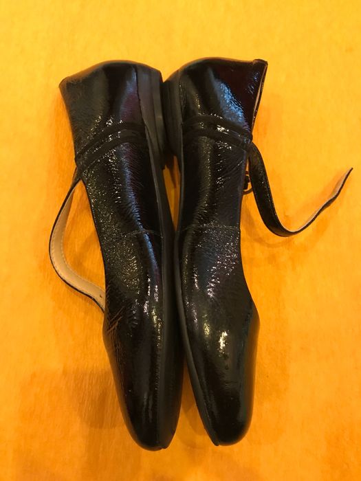 Балетки женские Clark’s натуральная кожа, лак