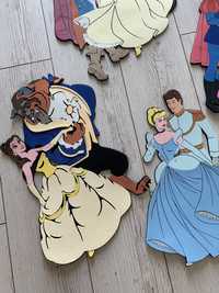 Dekoracja piankowe księżniczki Disney 4 szt.