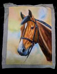Pintura Cavalo Seda 4