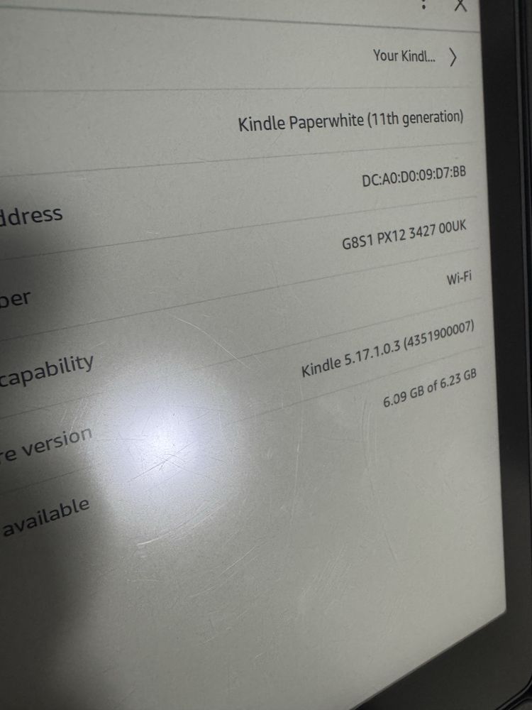 Kindle Paperwhite 2023. 7 дюймів. 11 покоління. Гарантія
