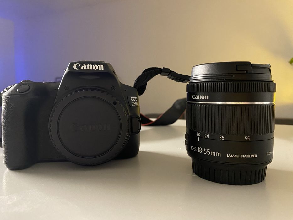 Canon eos250 d + 18-55 mm