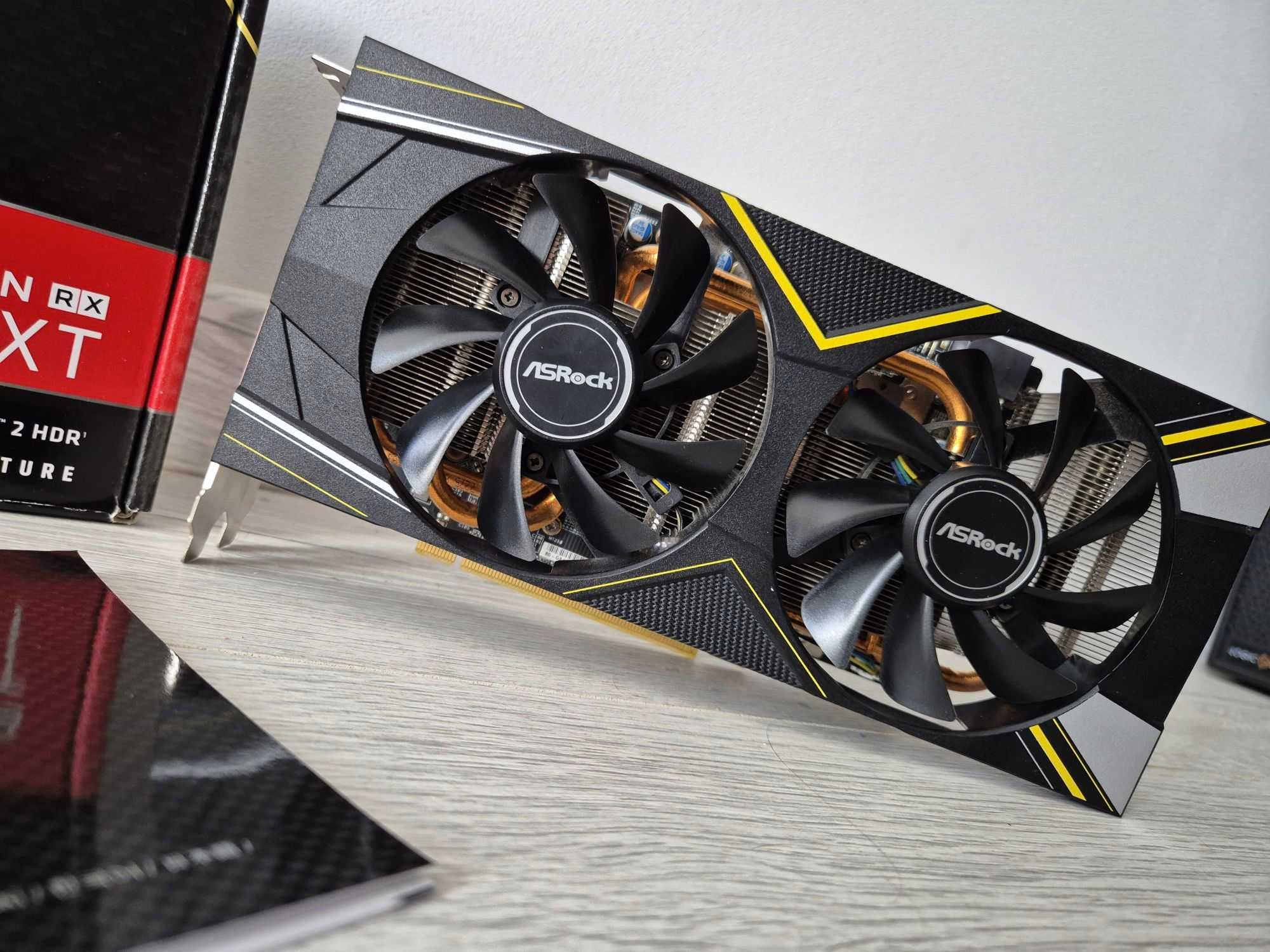 ігрова відеокарта RX5600XT 6GB DDR6 AsRock Challenger пломба. Trade-IN