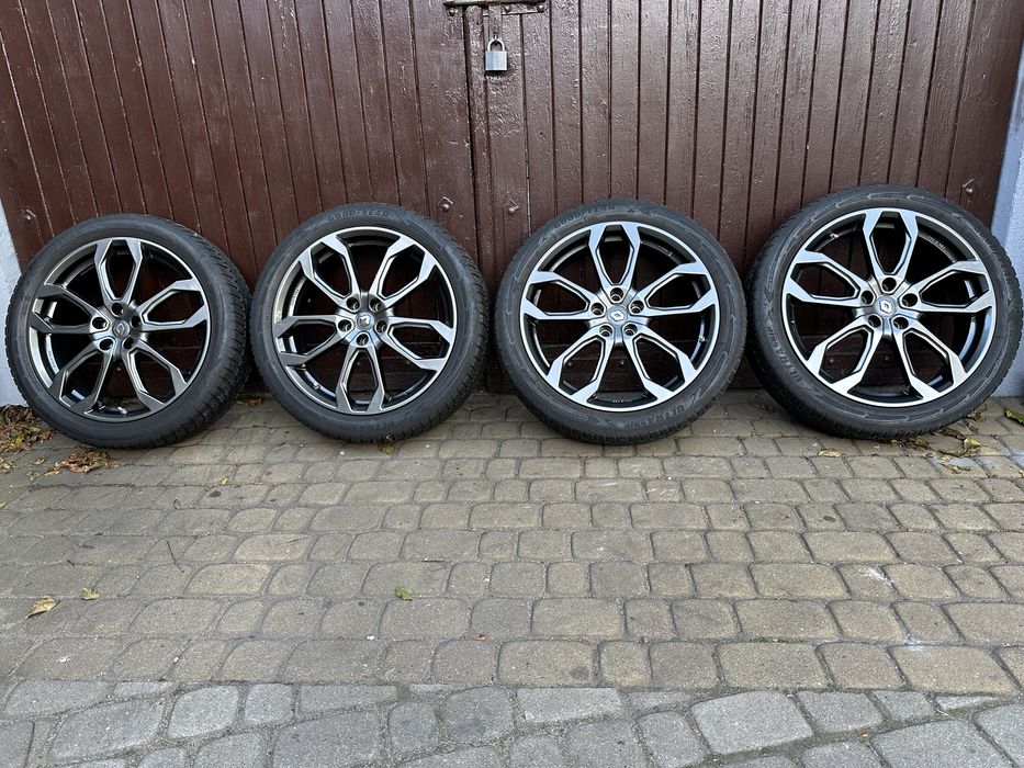 Kola zimowe felgi alu 20 195/55 5x114,3 Renault orginal czujniki tpms