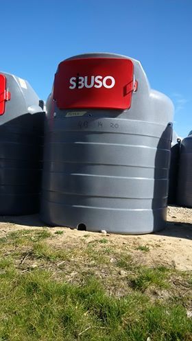 NOWOŚĆ!!! SiBUSO Zbiornik na paliwo Dwupłaszczowy CPN ON Diesel 2500l