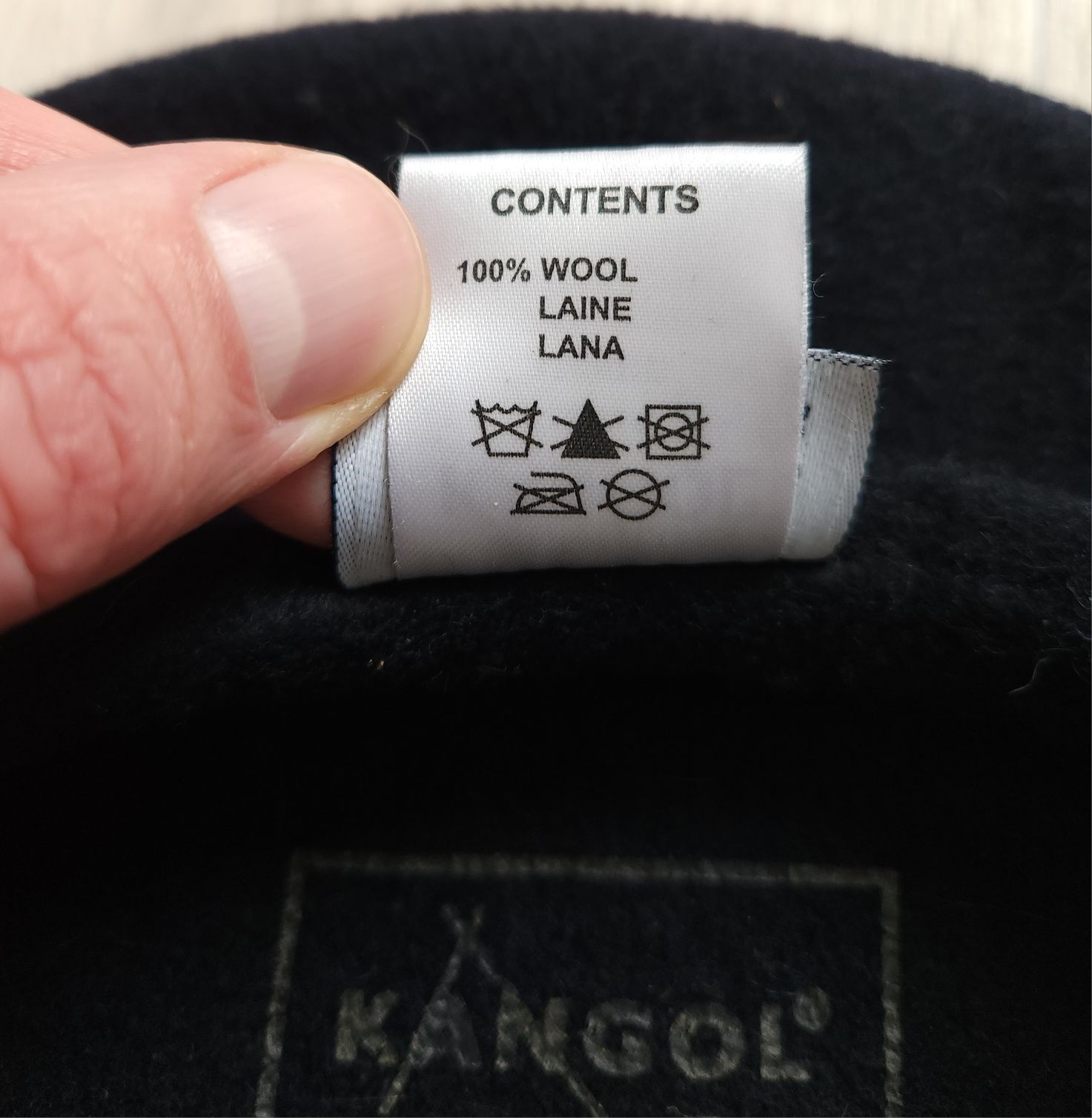 Kangol бирет шерстяной