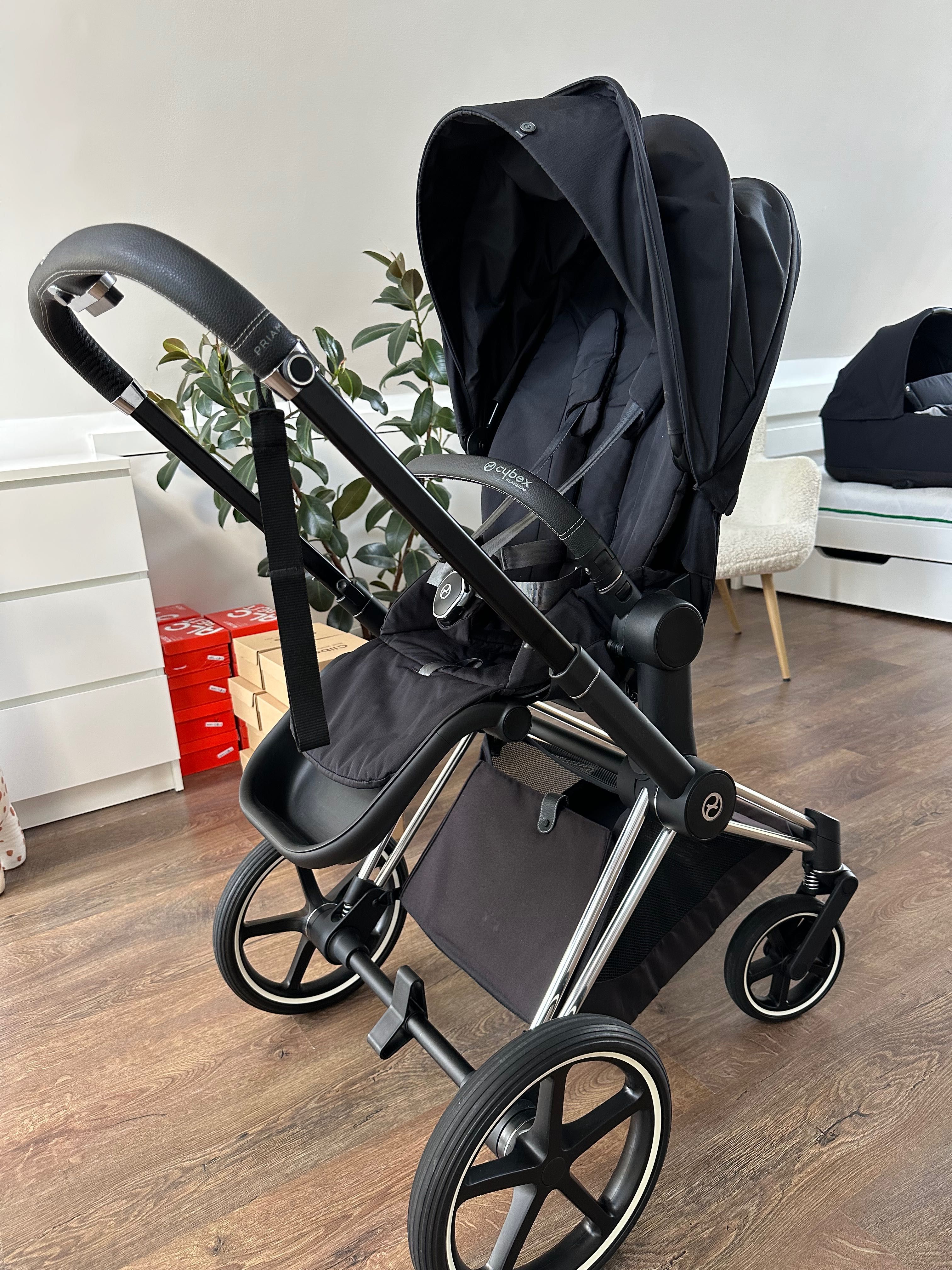 Cybex Priam 4.0 Sepia Black 2 в 1