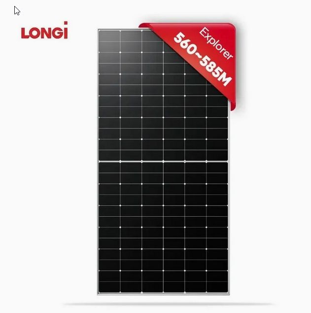 Сонячні панелі LONGI LR8-66HGD-615Вт двостороння