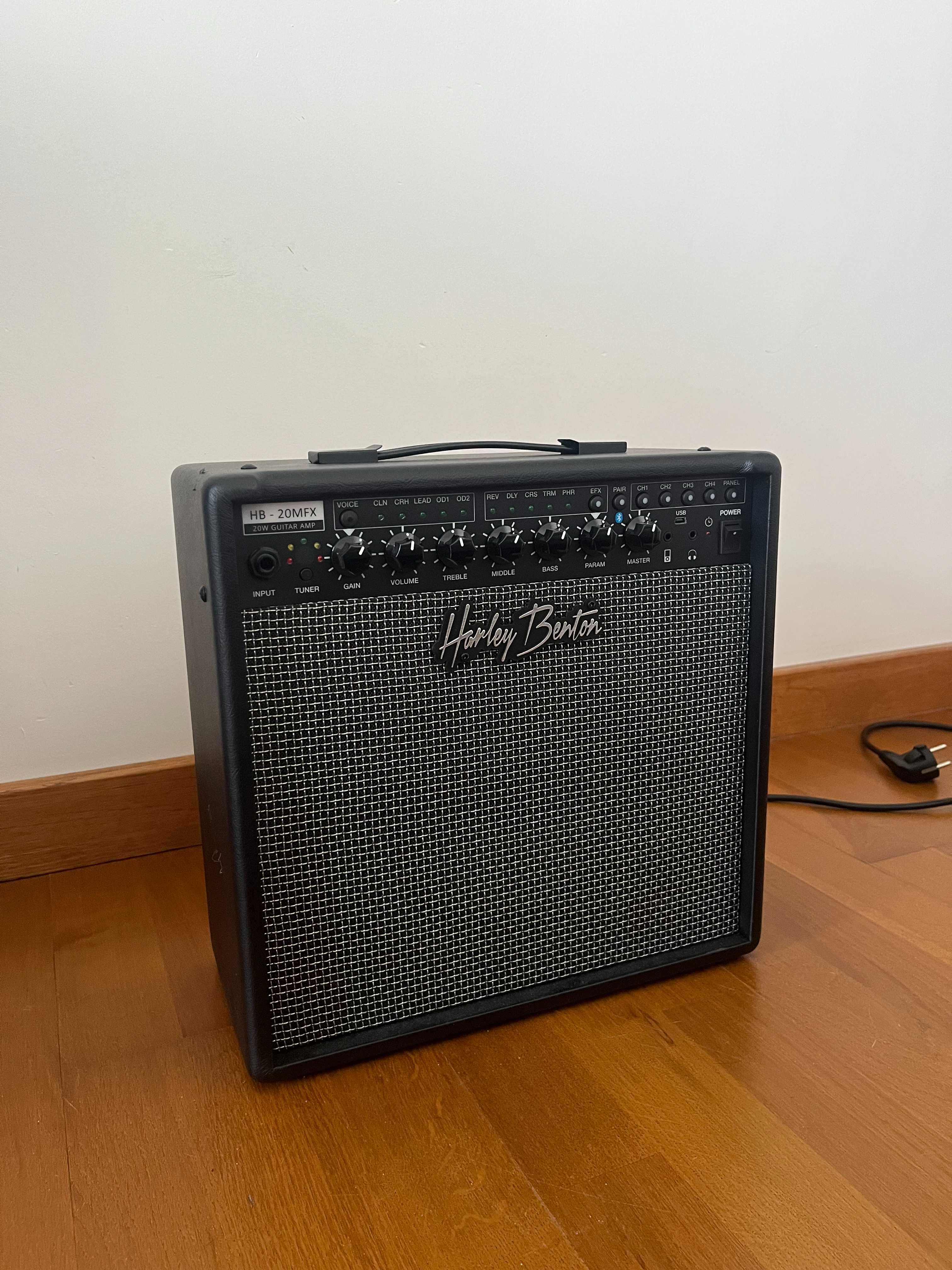 Wzmaczniacz Harley Benton HB-20MFX (20W) stan idealny !