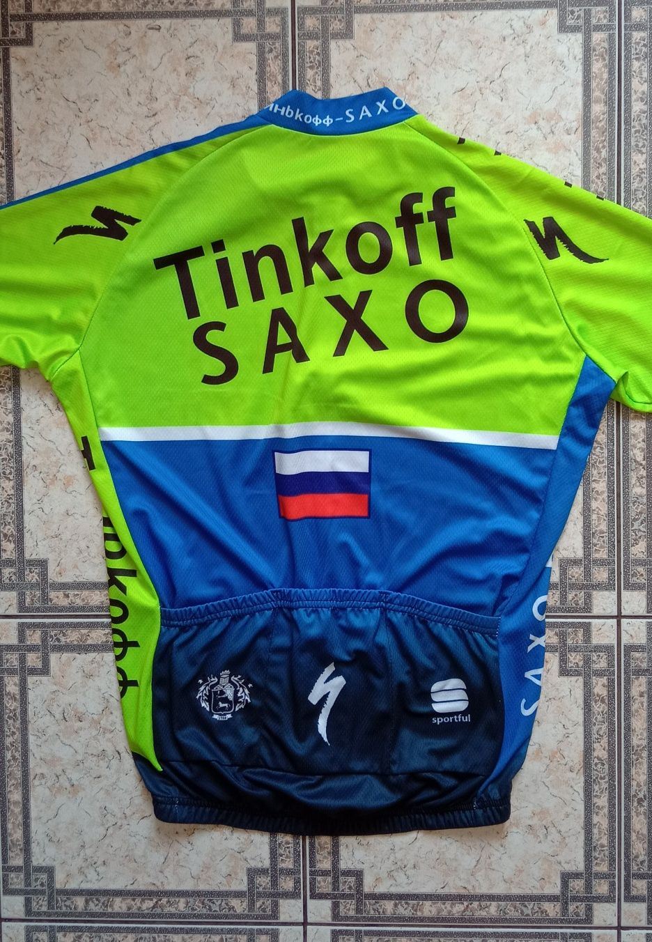 Sportful Tinkoff Saxo Bank koszulka rowerowa męska XL