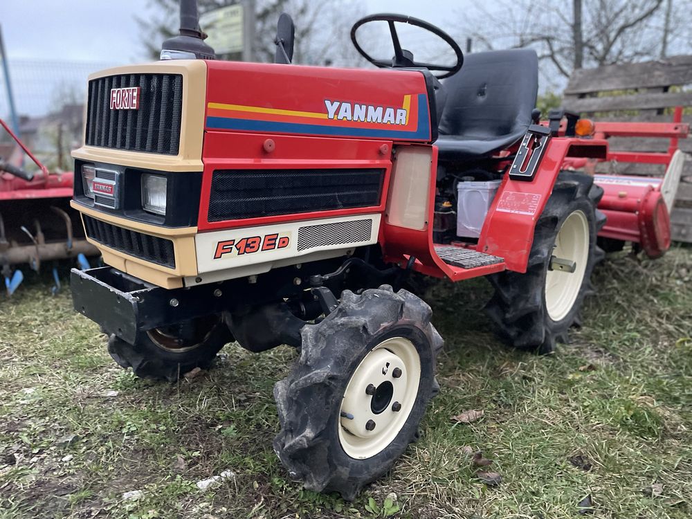 Японський мінітрактор Yanmar F15D 4x4 Фреза Трактор свіжий