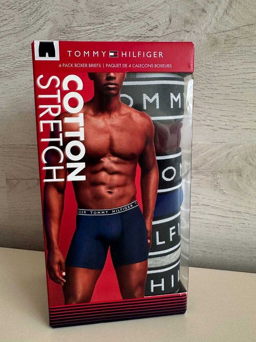 Чоловічі труси боксери Tommy Hilfiger упаковка 4 штуки