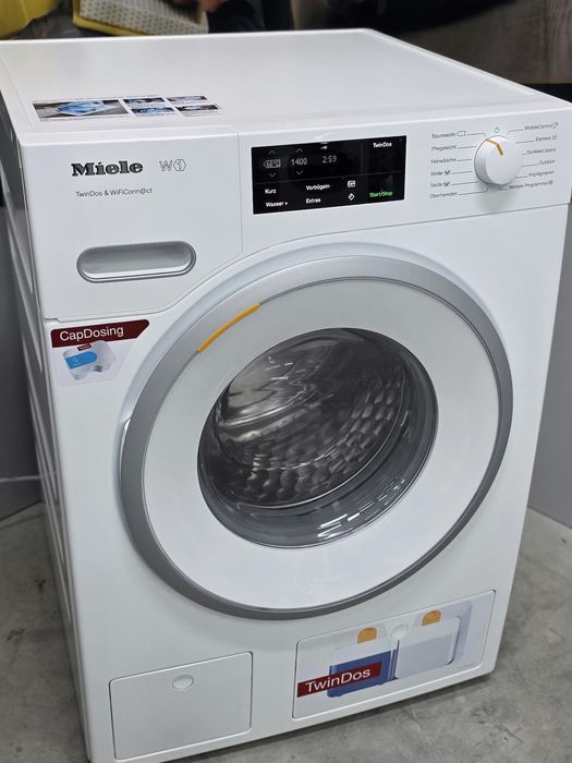 Пральна машина 9кг Miele  прання пуховиків та подушок функція плями