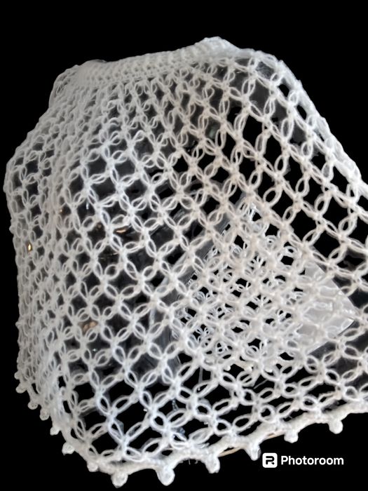 Etola boho ślubna narzutka mgiełka