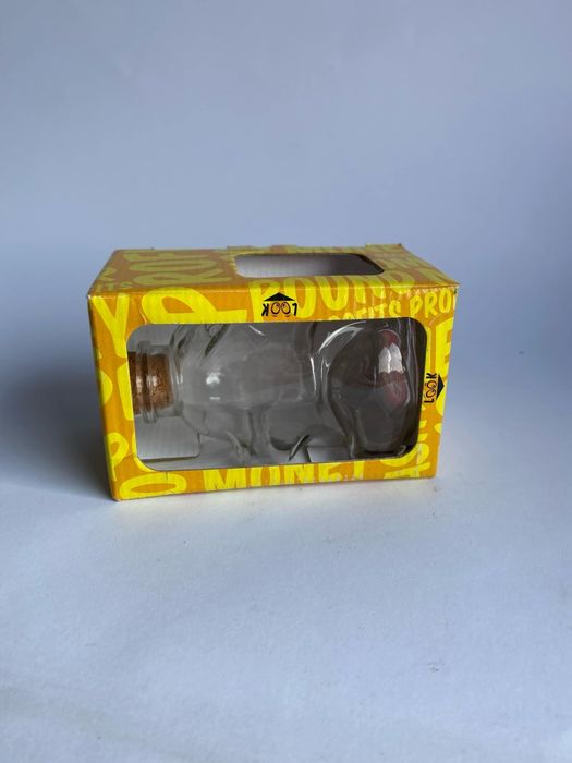 Szklana skarbonka/świnka. Idealny prezent!