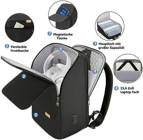 Plecak Męski biznesowy G-FAVOR na laptopa, USB