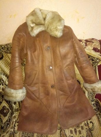 Зимнее женское пальто шуба