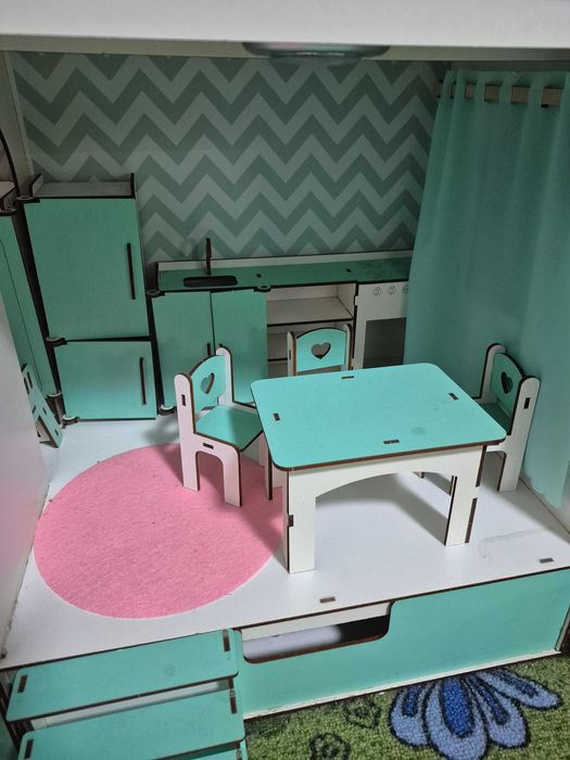 Будинок великий для ляльок ЛОЛ та барби