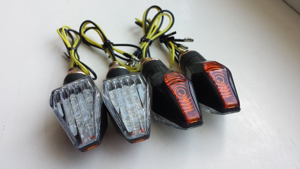 Kierunkowskazy motocyklowe LED uniwersalne ZOBACZ!! tuning kierunki