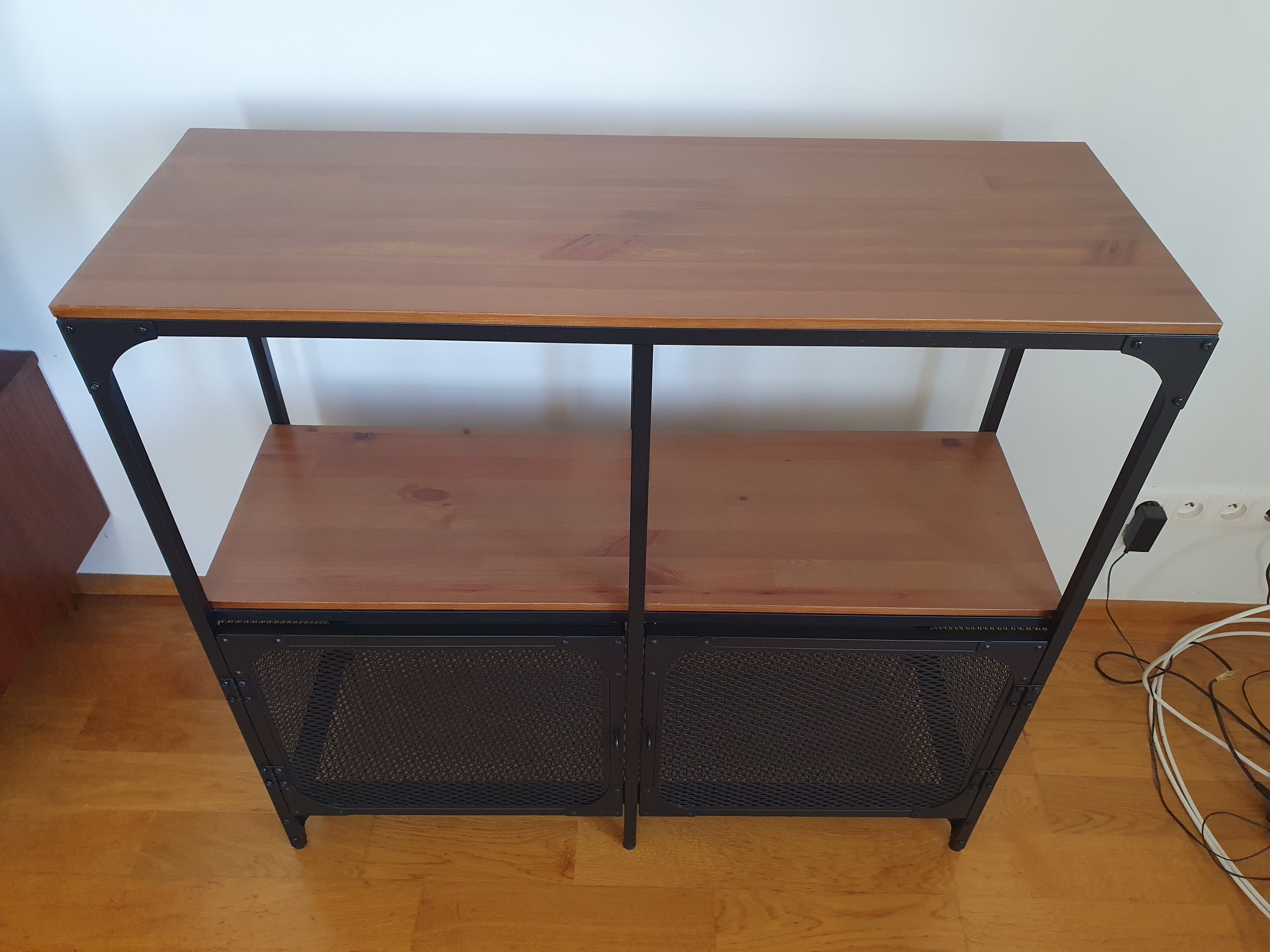 Szafka/Regał/Komoda FJALLBO w stylu loft z IKEA. Stan Idealny