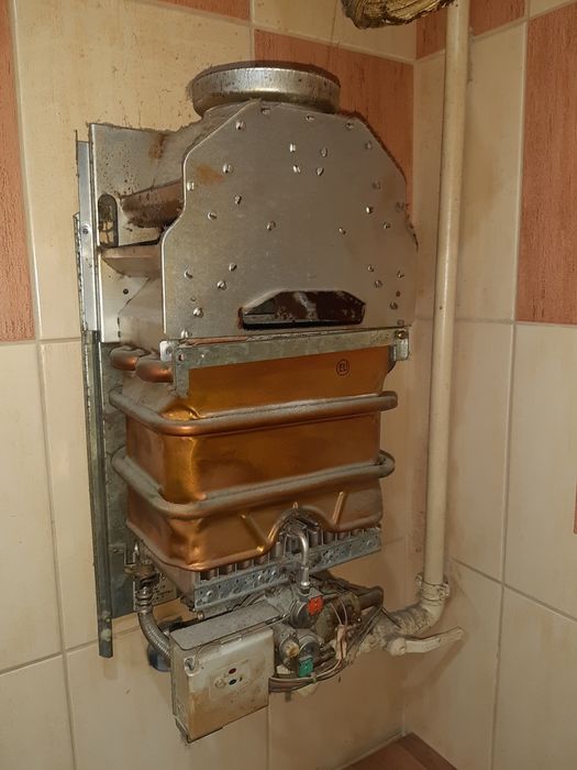 Podłączenie gazu kuchni gazowej elektrycznej piecyk Gazownik Junkers