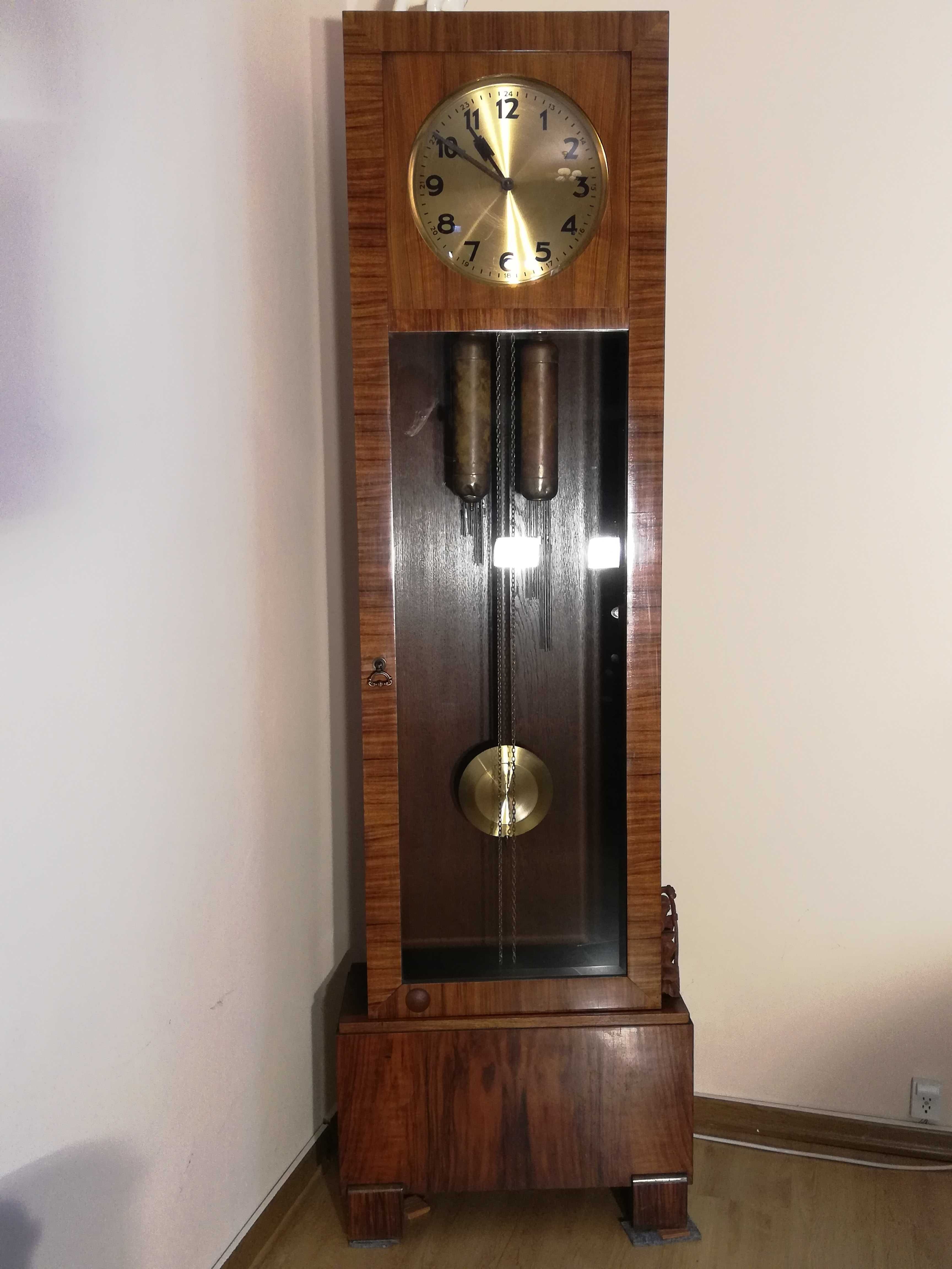 Zegar stojący wysoki wahadłowy typu Art - Deco