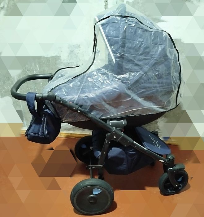 Коляска універсальна 2 в 1 TUTIS Zippy Silver Plus