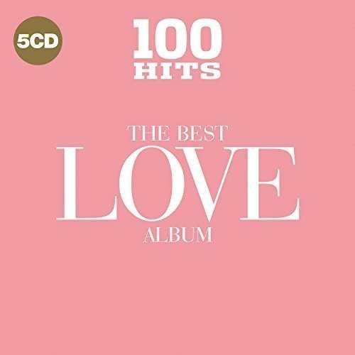 100 HITS THE BEST LOVE ALBUM-5 CD-płyta nowa , folia