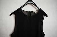 Sukienka mała czarna elegancka mini Zara 38 M