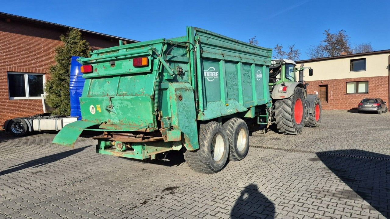 inny TEBBE DA160  Rozrzutnik Obornika, wapna wałki poziome