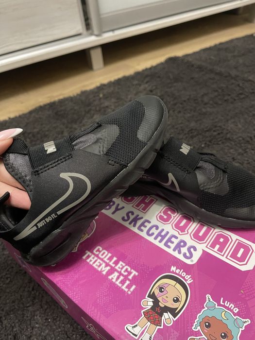 детские кроссовки Nike Flex Runner 2 TDV черного цвета 28.5