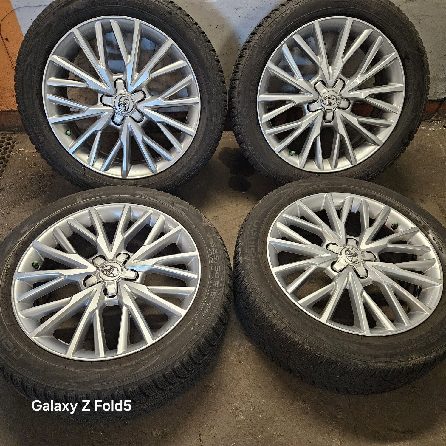 Alufelgi 18 Toyota CHR Yaris Cross 5x114,3 ET50 TPMS, 7jx18"