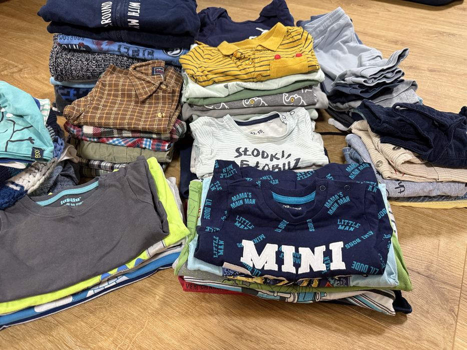 Paka ubranek dla chłopca 80