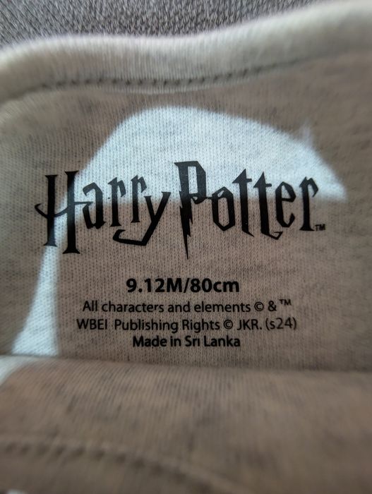 Чоловічок, ромпер Primark Harry Potter 80см