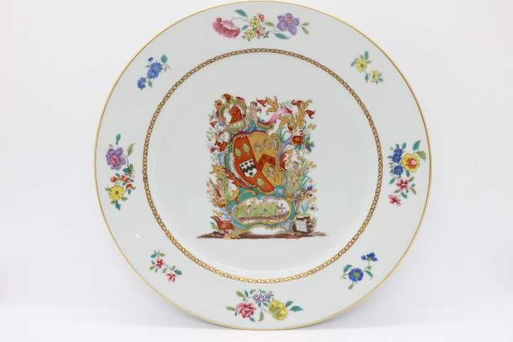 Prato Vista Alegre Brasão de Armas "Coggan and Blackburn" Ed limit 250