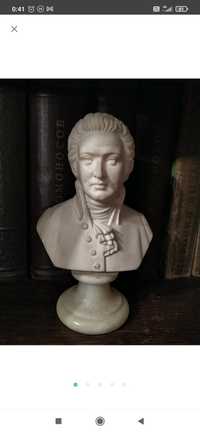 Бюст Моцарта , майстерня Джіанеллі Італія.