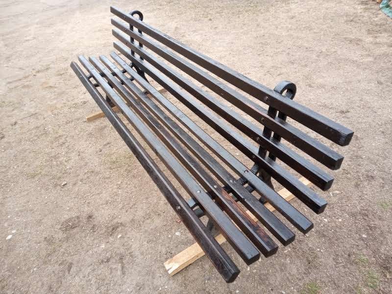 Lawka ogrodowa żeliwna