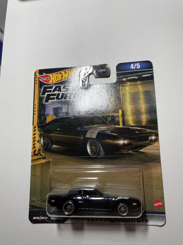 Hot Wheels fast & furious 1971 plymouth gtx