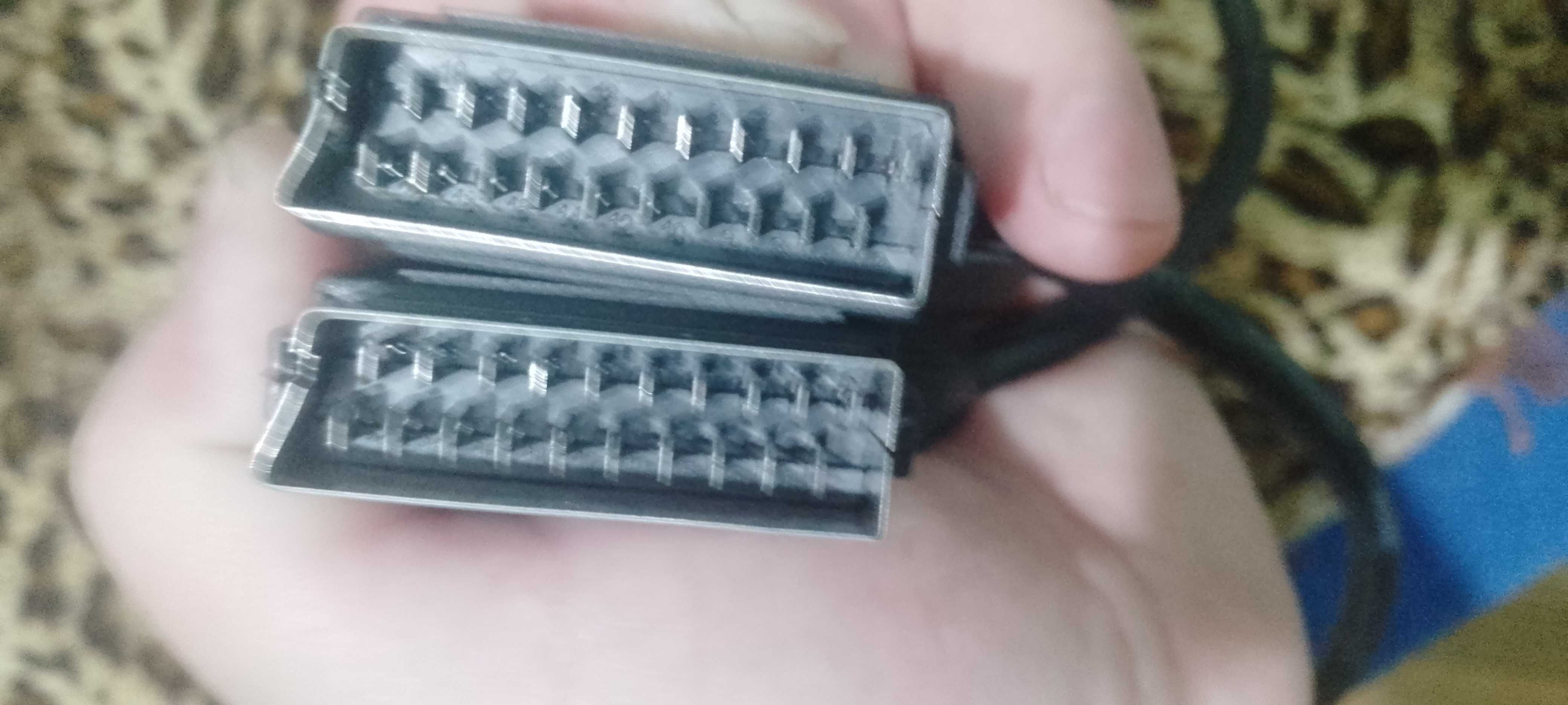 Кабель Scart to Scart 1,5m, 1,2m
