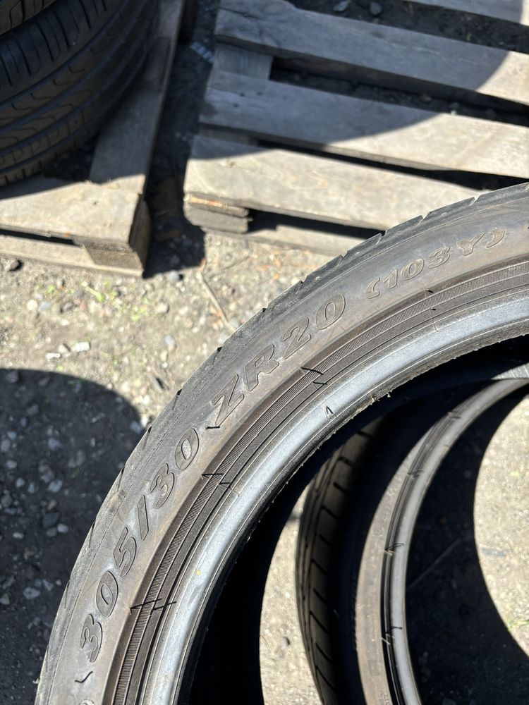 305/30 R20 letnie 2szt Pirelli 6.5mm 2022 montaz wysylka