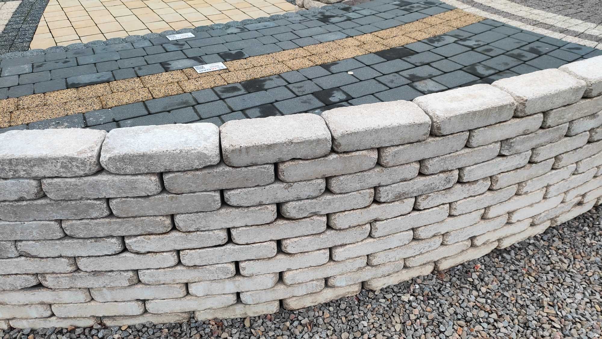 Altany wiaty garaże ciegła bloczek cegły łupane antyczne betonowe blok