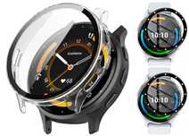 Zestaw Ochronny 2 x Szkło Hybrydowe 7H + Etui 2w1 do Garmin Venu 3s