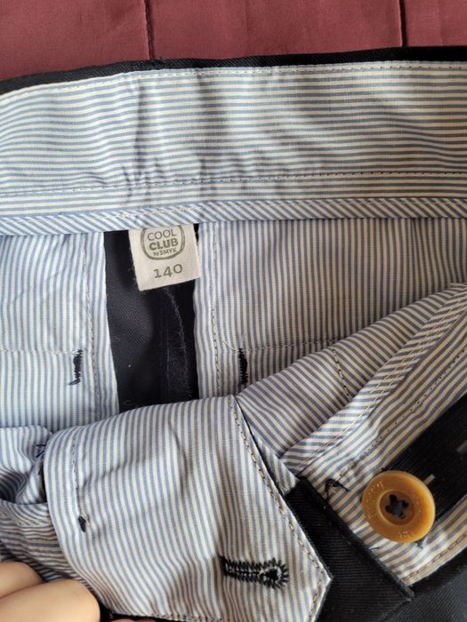 Spodnie komunia- r.140 Smyk