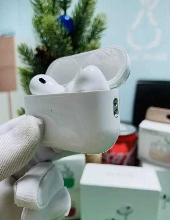 AirPods Pro 2 с шумоподавлением 1в1 Беспроводные Наушники +чехол