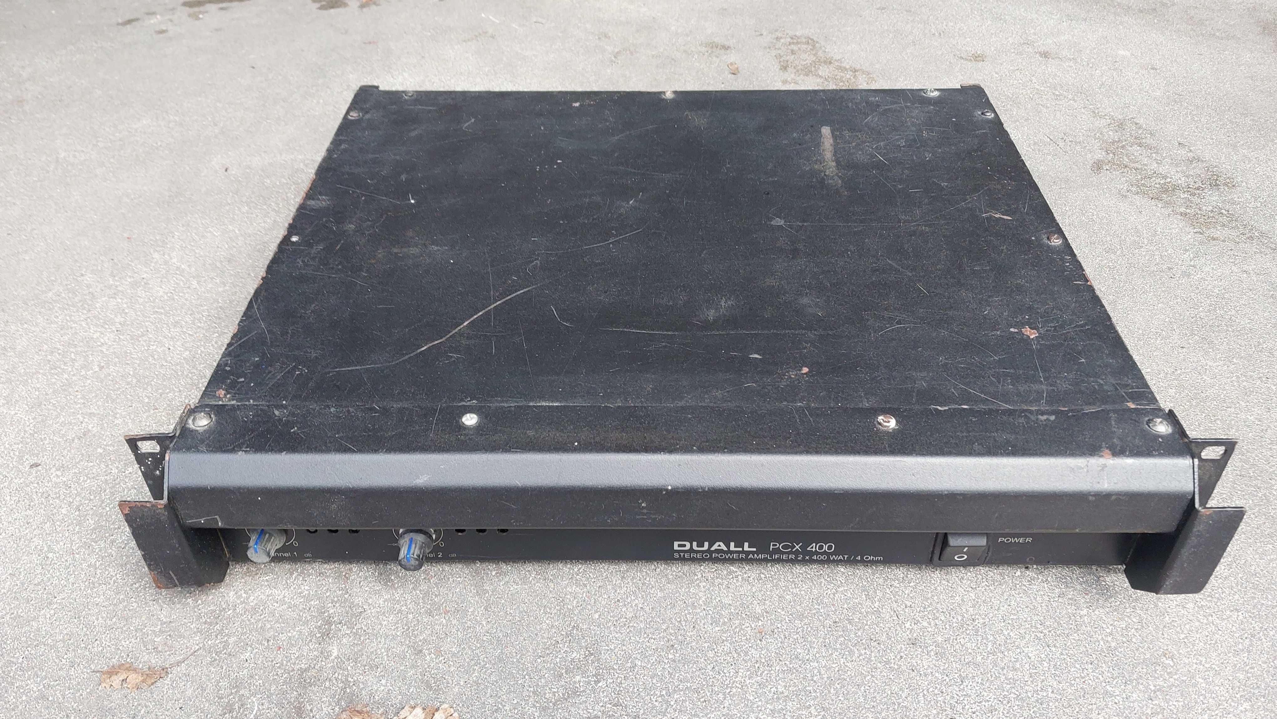 wzmacniacz DUALL PCX400 2 x 400 WAT / 4 Ohm